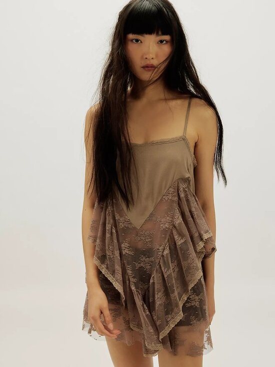 Free People Dresses & Skirts - Sunday Candy Mini Slip Dress